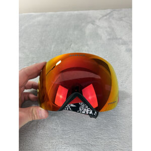 Oakley NWT Snowboarding Goggles flight Deck Prizm Iridium OO7050 Red/Orange